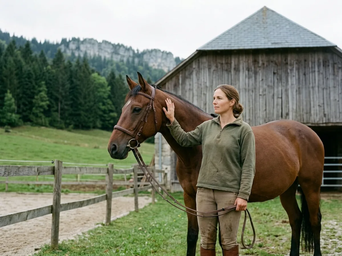 Cours d'équitation à Pers-Jussy, Haute-Savoie
