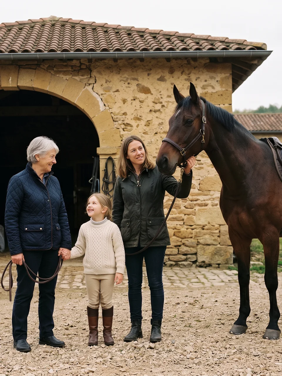 L'équipe, Écuries Christel Lavorel, centre équestre à Pers-Jussy